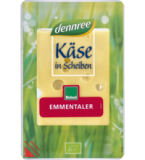 Emmentaler in Scheiben, laktosefrei, 45% Fett i. Tr., 125 gr Packung, dennree