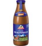 Alpenmilch, nicht homogenisiert, 3,8% Fett, 1 ltr Flasche, Berchtesgadener Land