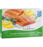 Wildlachs Filets, 250 gr Packung, Tiefkühlware, Landur