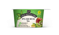 Kokosjoghurt Apfel-Kiwi-Matcha, vegan, 200 gr Becher, MyLove-MyLife