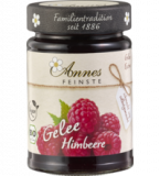 Himbeer Gelee, vegan, 225 gr Glas, Annes Feinste