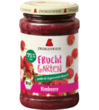 Fruchtaufstrich „FruchtGarten” Himbeere, vegan, 225 gr Glas, Zwergenwiese