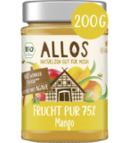 Fruchtaufstrich „Frucht Pur” Mango, 200 gr Glas, Allos
