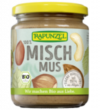 Mischmus 4 Nuts, vegan, 250 gr Glas, Rapunzel