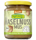Haselnussmus, vegan, 250 gr Glas, Rapunzel