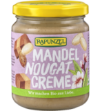 Mandel-Nougat-Creme, 250 gr Glas, Rapunzel