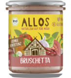 Brotaufstrich „Streichgenuss” Bruschetta, vegan, 175 gr Glas, Allos