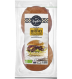 Brioche-Burger Buns, 150 gr Packung (2 Stück), Biofournil - L’ Angelus