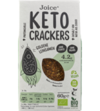 Keto-Crackers Goldleinsamen, vegan, 60 gr Packung, JFOODS SA