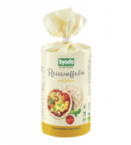 Reiswaffeln mit Hirse, glutenfrei, vegan, 100 gr Packung, byodo