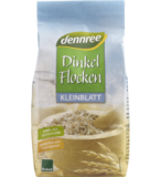 Dinkelflocken Kleinblatt, vegan, 500 gr Packung, dennree