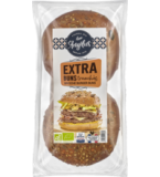 Extra Broiche Hamburger Brötchen geschnitten, 180 g Packung, Biofournil - L’ Angelus