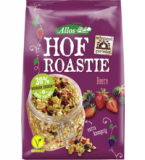 Müsli „Hof Roastie” Wildbeere, vegan, 300 gr Packung, Allos