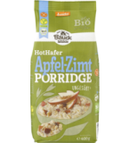 Frühstücksbrei „Hot Hafer” Apfel-Zimt, ungesüßt, glutenfrei, vegan, 400 gr Packung, Bauck Mühle