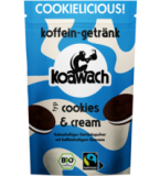 Koffeinhaltige Trinkschokolade Cookies & Cream, 100 gr Packung, Koawach