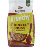 Krunchy Dinkel-Nuss, vegan, 375 gr Packung, barnhouse