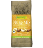 Nuss-Mix, geröstet, gesalzen, vegan, 60 gr Packung, Rapunzel