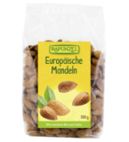 Europäische Mandeln, vegan, 500 gr Packung, Rapunzel