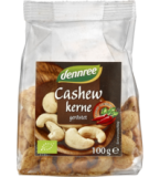 Cashewkerne, geröstet & scharf gewürzt, vegan, 100 gr Packung, dennree