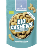 Cashewkerne, geröstet & gesalzen, vegan, 150 gr Packung, followfood
