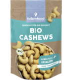 Cashewkerne, geröstet & gesalzen, vegan, 150 gr Packung, followfood