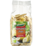 Bananenchips, geröstet & leicht gesüßt, 150 gr Packung, dennree