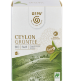 Ceylon Grüntee, vegan, 20 Btl Packung, Gepa