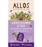 Kräutertee Wilder Holunder & Tulsi, vegan, 20 Btl Packung, Allos