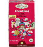 Ayurvedischer Tee „Erleuchtung” - Apfel & Zitrone, vegan, 16 Btl Packung, Shoti Maa