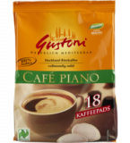 „Café Piano” Kaffee-Pads, vegan, 126 gr Packung (18 Stück), Gustoni
