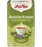 Ayurvedische Kräuterteemischung „Basische Kräuter”, vegan, 17 Btl Packung, YOGI TEA
