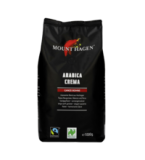 Röstkaffee „Arabica Crema”, ganze Bohne, vegan, 1 kg Packung, Mount Hagen