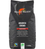 Röstkaffee „Arabica Crema”, ganze Bohne, vegan, 1 kg Packung, Mount Hagen