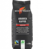 Arabica Röstkaffee, gemahlen, vegan, 250 gr Packung, Mount Hagen