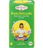 Ayurvedischer Tee „Bauchfreude” - Rosmarin, Fenchel & Anis, vegan, 16 Btl Packung, Shoti Maa