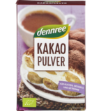 Kakaopulver, schwach entölt, 150 gr Packung, dennree