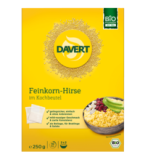 Feinkorn-Hirse im Kochbeutel, vegan, 250 gr Packung, Davert