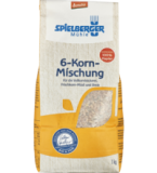 6-Korn-Mischung, vegan, 1 kg Packung, Spielberger