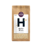 Haferkleie (mit Keim), vegan, 500 gr Packung, Antersdorfer - Die Bio-Mühle