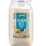 Jasminreis, weiß, vegan, 1 kg Packung, dennree