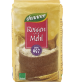 Roggenmehl Type 997, 1 kg Packung, dennree