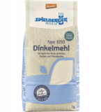 Dinkelmehl Type 1050, vegan, 1 kg Packung, Spielberger