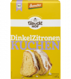 Dinkel-Zitronenkuchen Backmischung, vegan, 485 gr Packung, Bauckhof