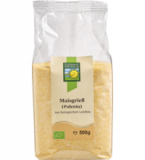 Maisgrieß (Polenta), vegan, 500 gr Packung, Bohlsener Mühle