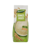 Dinkelgrieß, vegan, 500 gr Packung, dennree