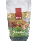 Soja-Schnetzel, fein, vegan, 200 gr Packung, Sobo