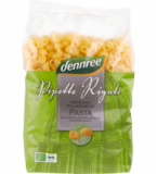 Hartweizen-Pipette Rigate, hell, vegan, 500 gr Packung, dennree