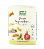 Bunte Spiralen, hell, vegan, 500 gr Packung, byodo