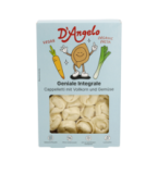 Vollkorn Cappelletti mit Gemüse, vegan, 250 gr Packung, D'Angelo