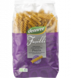 Hartweizen-Fusilli, Vollkorn, vegan, 500 gr Packung, dennree